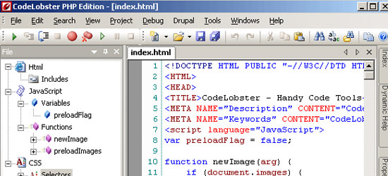 php-codelobster-ide