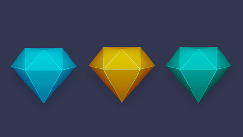 Diamond-Icon-Easy-Illustrator-CC-Tutorial