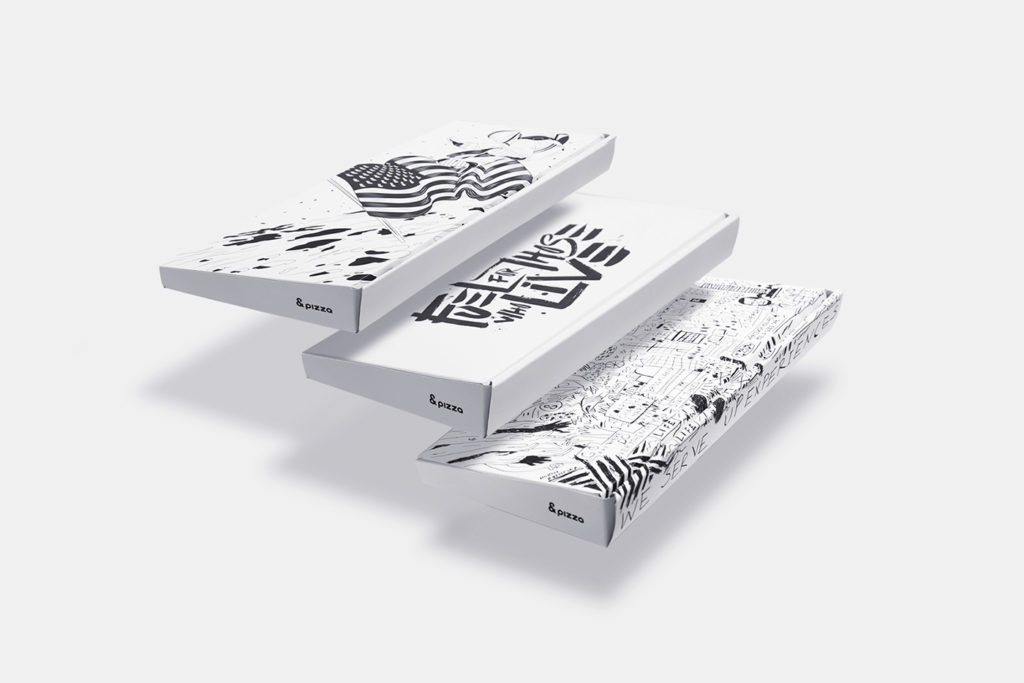 Pizza - Packaging design