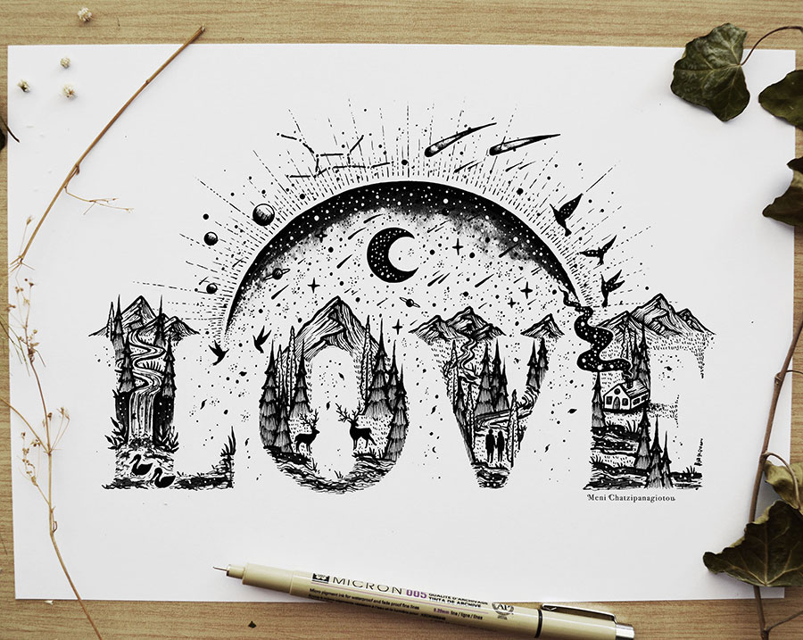 Lettering-Illustrations