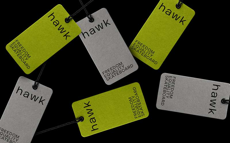 ​​​​​​​Hawk Skateboard Branding