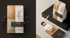 Branding and packaging design for Oryx coffee