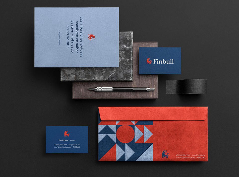 Branding and visual identity for Finbull