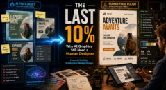 The Last 10 Percentage - Why AI Graphics Still Need a Human Designer Before Publishing