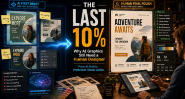 The Last 10 Percentage - Why AI Graphics Still Need a Human Designer Before Publishing